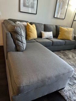 Beautiful modern style Ashley’s sectional couch !!