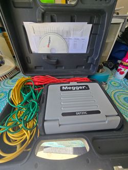 Megger DET3TC Digital Three-Pole Earth Ground Tester