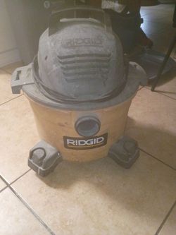 Rigid 6 gal. Shopvac