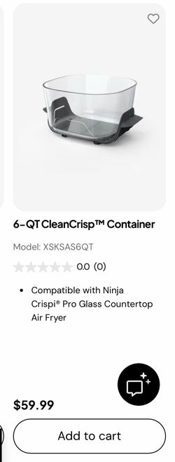 6 Qt Clean Crisp container