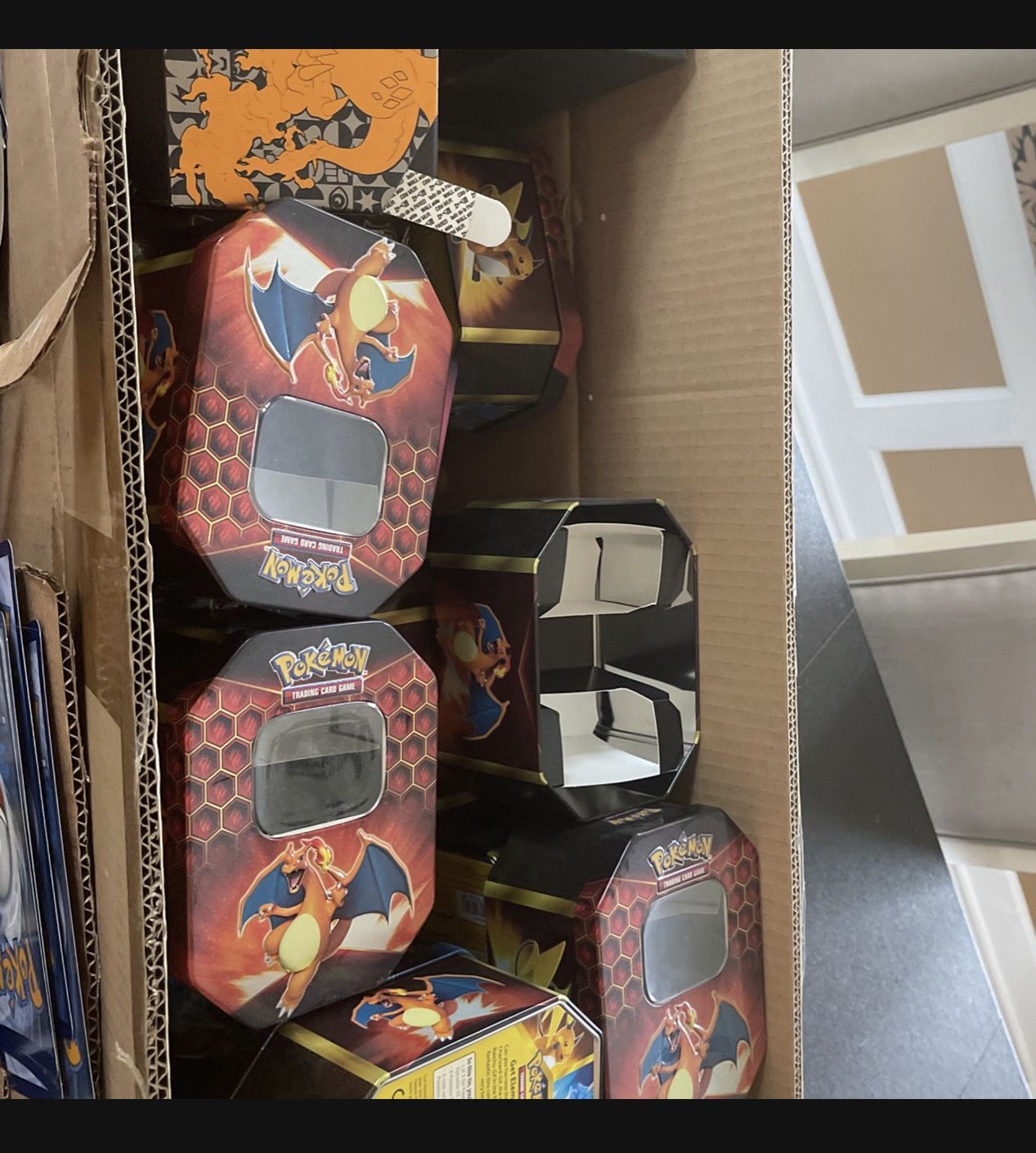 Huge Lot Of Pokémon Cards And Storage Boxes