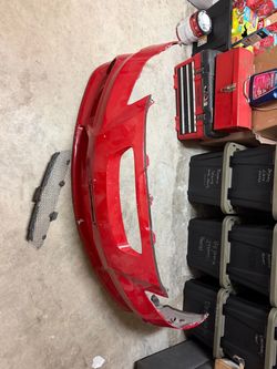 Celica trd bumper , left fender, aftermarket fog lights