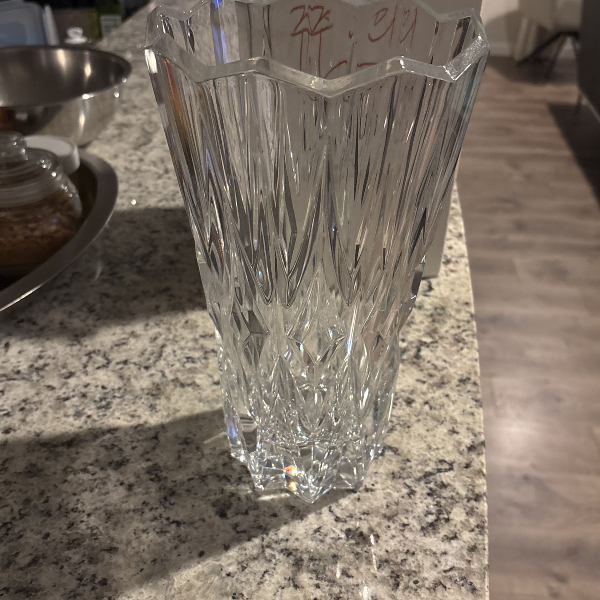 Cristal JG Durand Flower Vase