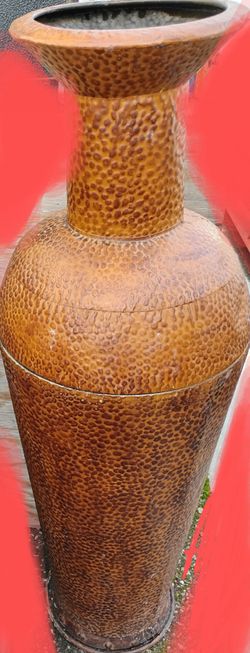 Decorative Metal Vases / Planters