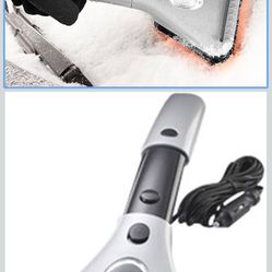 Sharper Image Heated Ice Scraper