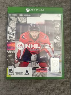 NHL 21 for X Box One