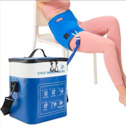 Cold Therapy Ice Machine for Hip Surgery Recovery 15.8 QT with Hip Pad & Timer