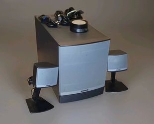 Bose Companion 3 Series II Multimedia Computer Speaker System Complete Works !