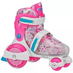 Roller Derby Kids' Adjustable Roller Skate - Unicorn Pink/White

