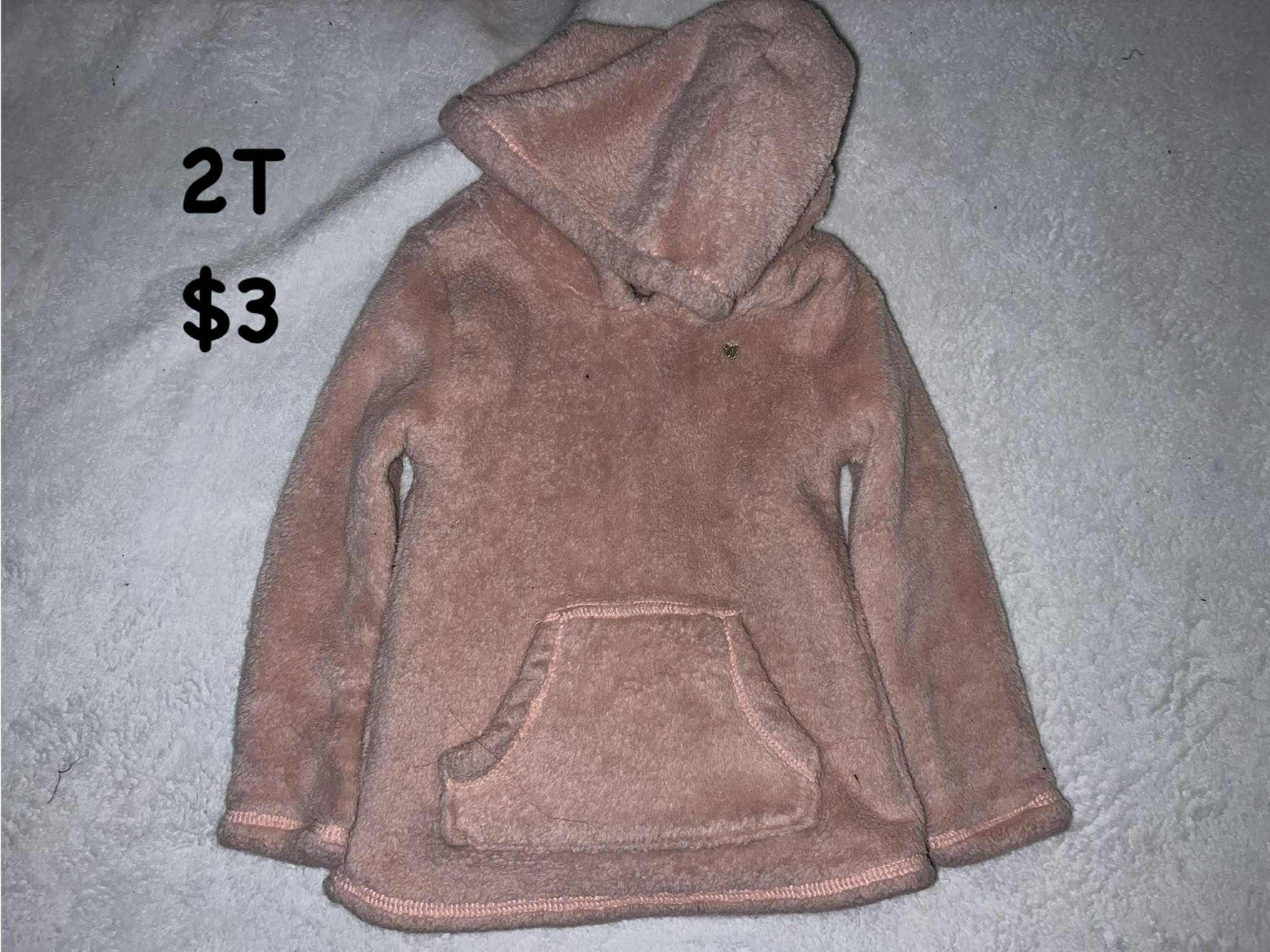 2T-3T Toddler Girl Sweaters, Jackets, And Vests