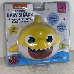Pinkfong Baby Shark Singing Bath Time Bubble Maker