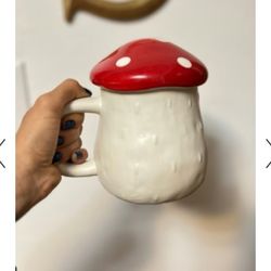 X Large Mushroom Mug Imported