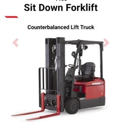 RAYMOND  4460 Sit Down Forklift 6240lb  hours:6220  mils 8223