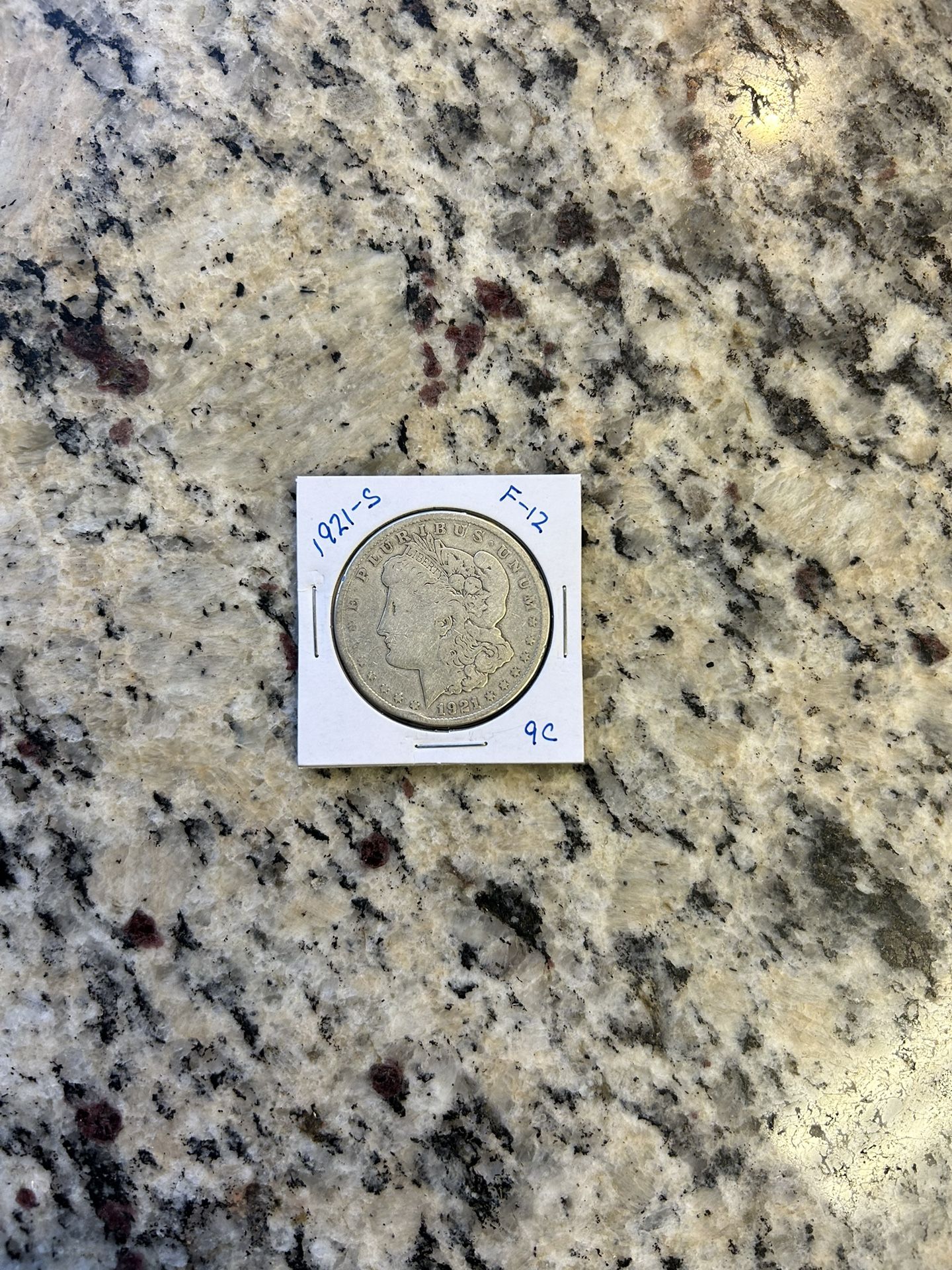 1921 S MORGAN SILVER DOLLAR 90% SILVER (cf)