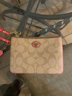 COACH wristlet