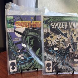 Lot of 2 Marvel Vintage Comics Spider-Man
