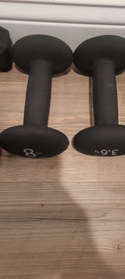 8lb dumbells