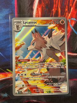 Pokemon Lycanroc Illustration Rare Journey Together