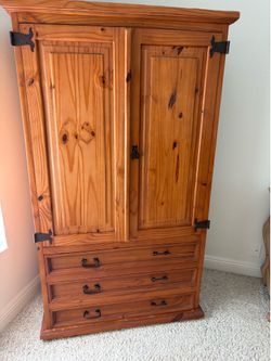 Beautiful farmhouse armoire