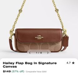 Coach Hailey Flap Bag 