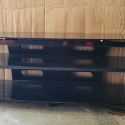 Black Glass TV stand / Console / coffee table /accent table 