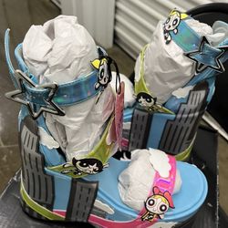 Dolls Kill Wedges Sandals Size 8