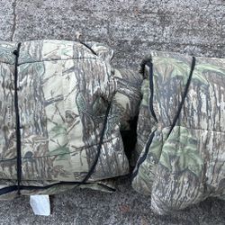 Camo Big Sleeping Bags Both 