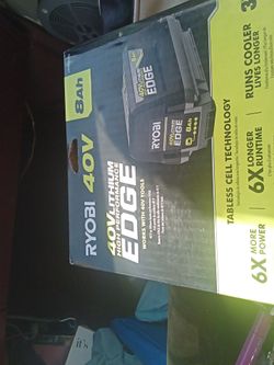 Ryobi 40v lithium edge 8ah