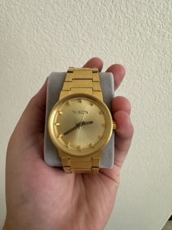 Nixon Shoot To Thrill - The Cannon Gold Watch