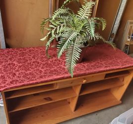 Solid wood TV stand, moving, must sell