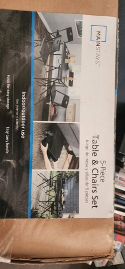 Table With Chairs Set