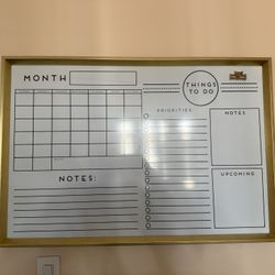 Beautiful White Board -Large