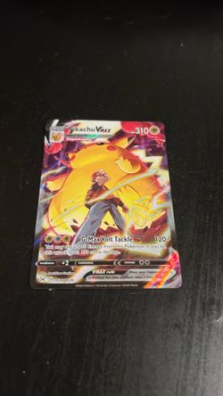 Pikachu VMAX card (TG17/TG30) from the Sword & Shield—Lost Origin Trainer Gallery set.