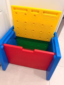Fisher-Price Kids Toy Box & Activity Desk – Large Storage Bin