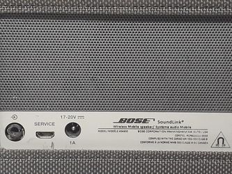 Bose SoundLink Bluetooth Mobile Speaker II 404 600 . Works Sounds