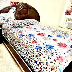 Italian Queen Bed Frame 