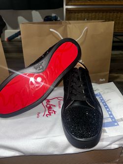 RED BOTTOMS RHINESTONES SIZE 10 US MEN