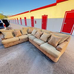 Large Comfortable Sectional Sofa – $380(Delivery Available)