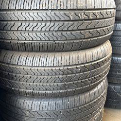 Set Of Tires (4) 205-55-16 Firestone