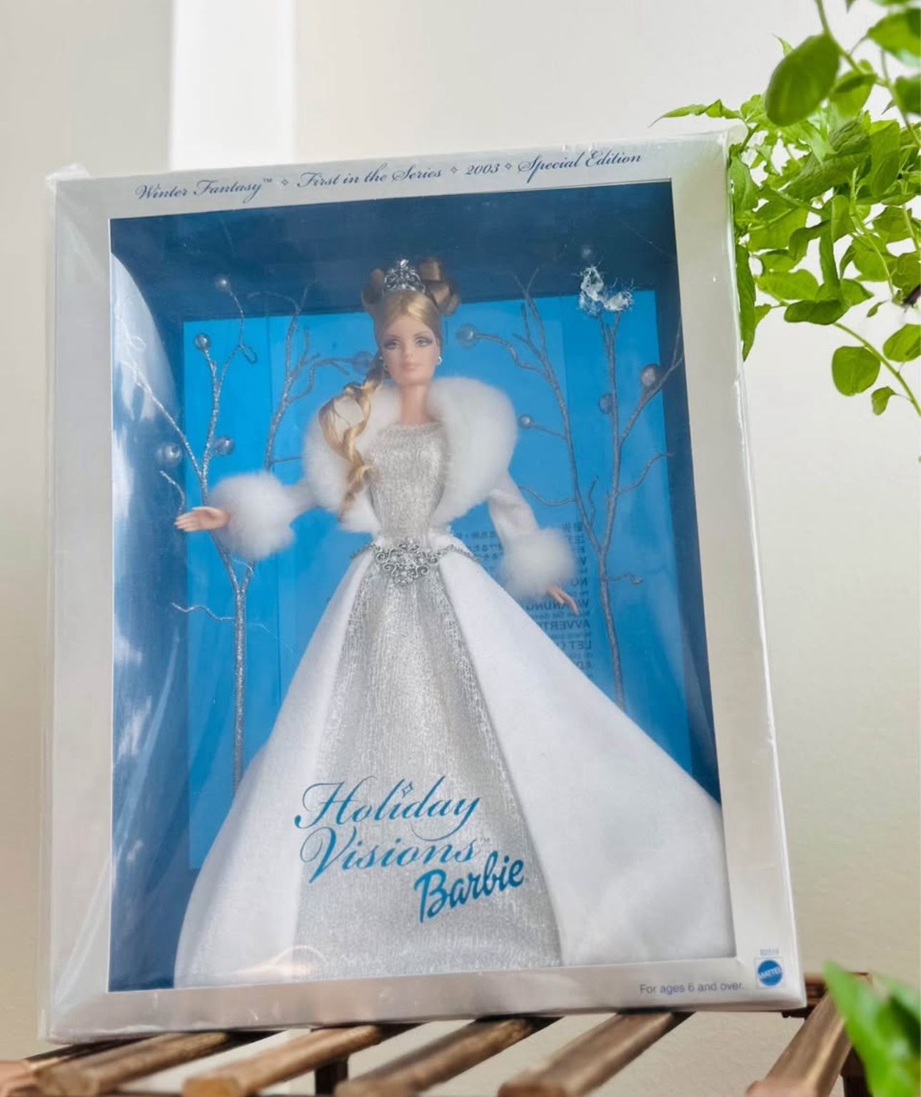 Vintage Special edition holiday visions winter fantasy Barbie 2003