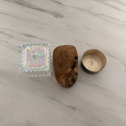 Vintage Trinket Box Bundle – Glass, Wood & Metal 