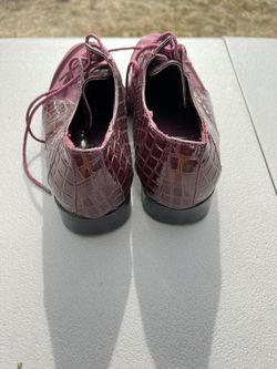 Burgundy Mens Dress shoes