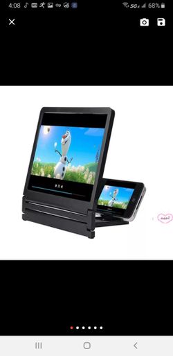 Mobile Phone Holder Screen Magnifier Eyes Protection Display 3D Video Screen Amplifier Folding Enlarged Expander Stand 19JAN11
