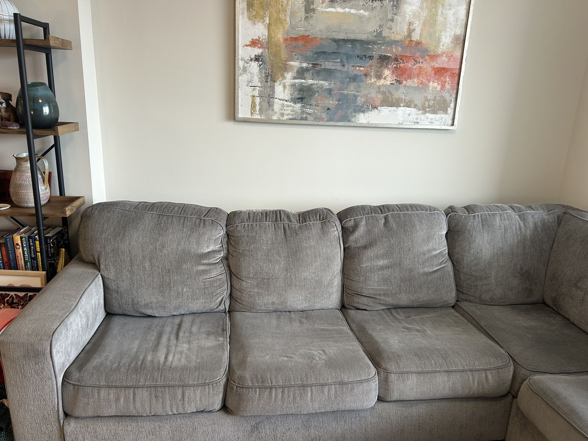 Grey Sectional Couch With Pull Out Bed