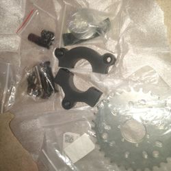 Cnc Hub Gas Bike With Spacer, And 32t Sprocket 