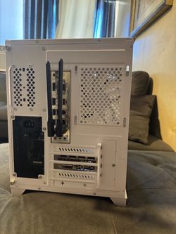 White Custom Built Gaming Desktop PC