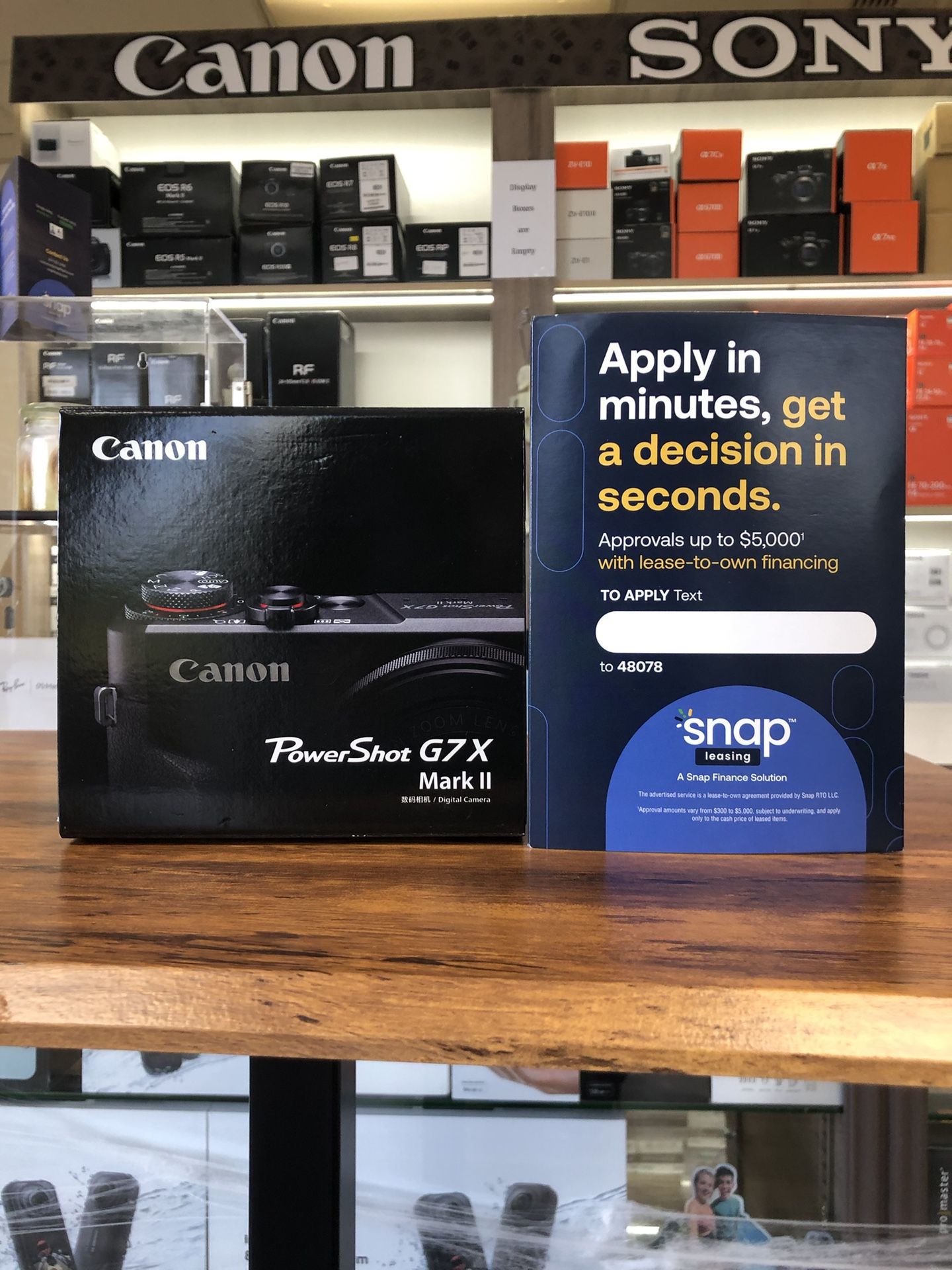 Canon Powershot G7 X Mark II Camera (Located In Downey, CA)