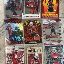 Marvin Harrison Jr Rookie Card Lot (9)