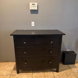 Ikea dresser black