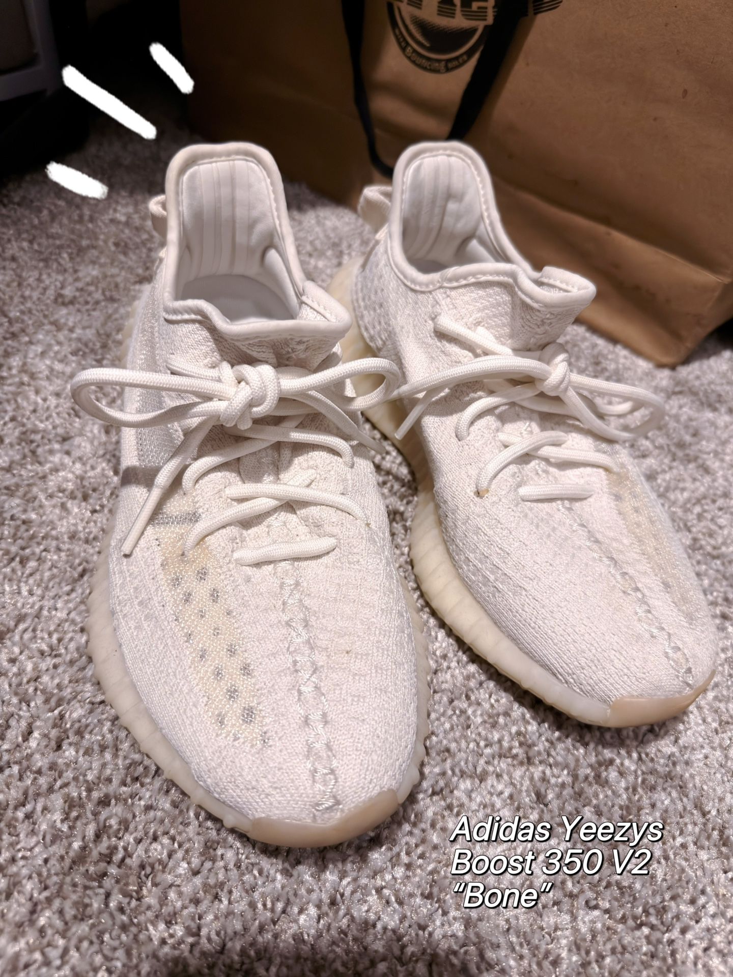 Adidas Yeezys Boost 350 V2 Bone